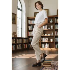 ZODIAC Gemma Loafer Brown Alligator women's 9.5 Lug Sole Chunk Heel Gold Buckle